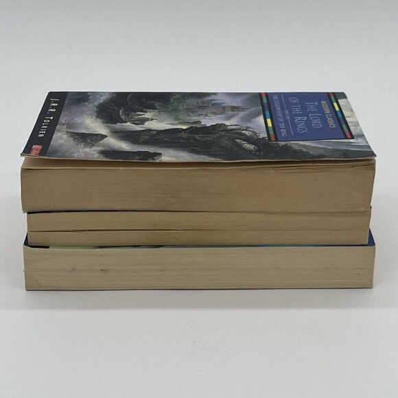 The Lord of the Rings Book Set Volumes 1-3 J.R.R TOLKIEN Collins Modern Classics - Picture 2 of 6